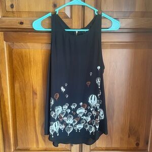 NWOT Apt. 9 Hot Air Balloon Sleeveless Blouse